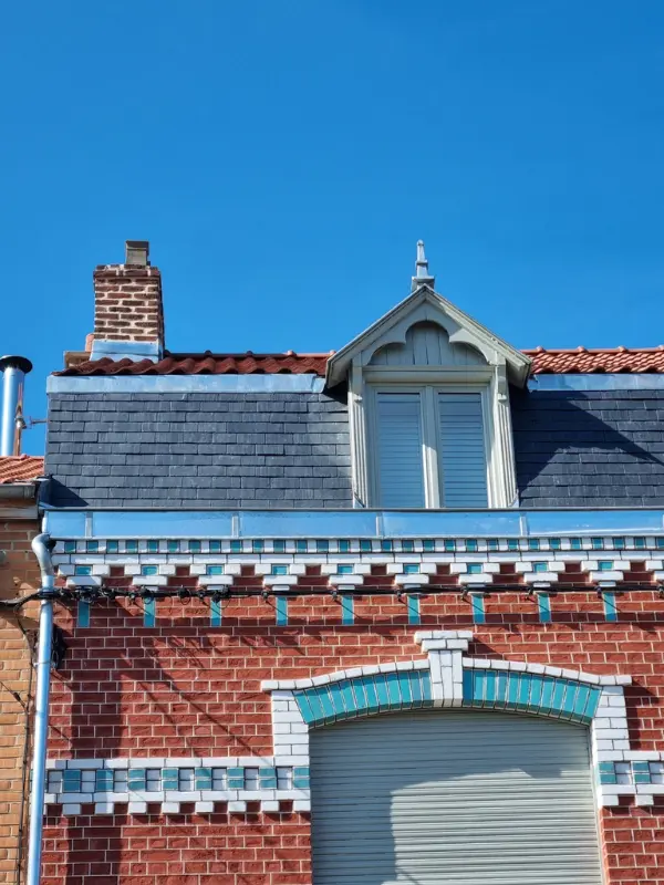 chantier rénovation complète toiture à Saint-Omer par la société Rémi Bertat