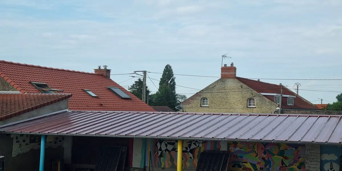 toiture en tôle